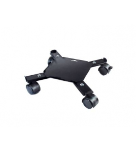 PLANTTROLLEY VERSTELBAAR H6 34/51X34/51 MATZWART METAAL