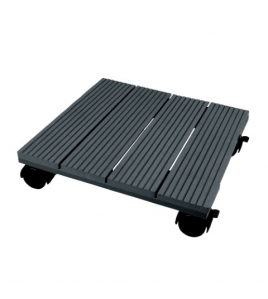 PLANTTROLLEY H7X30X30CM ANTRACIET WPC