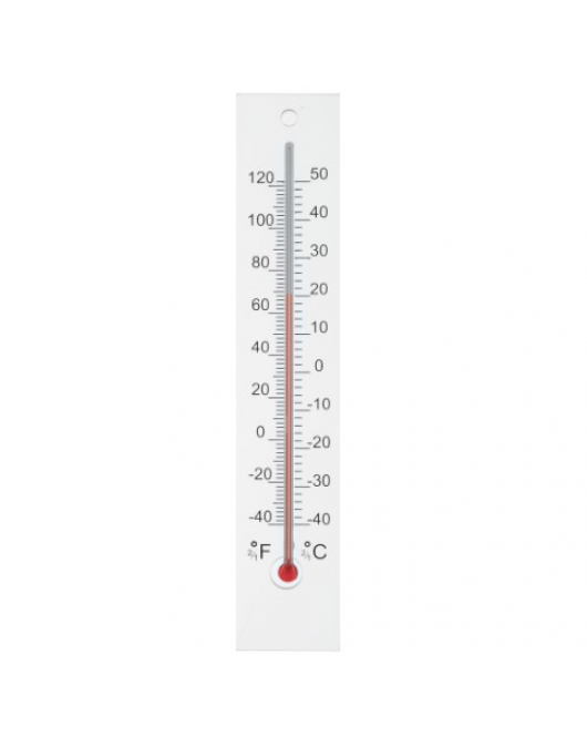 KELVIN 5 MUURTHERMOMETER 21X4X0,8CM PLEXIGLAS