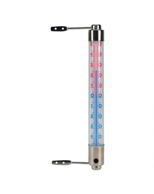 KELVIN 3 KOZIJNTHERMOMETER 20X2,5X2,5CM METAAL