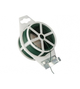 NATURE BINDDRAAD 1,2MM 50MTR/RL GROEN GEPLASTIFIC.