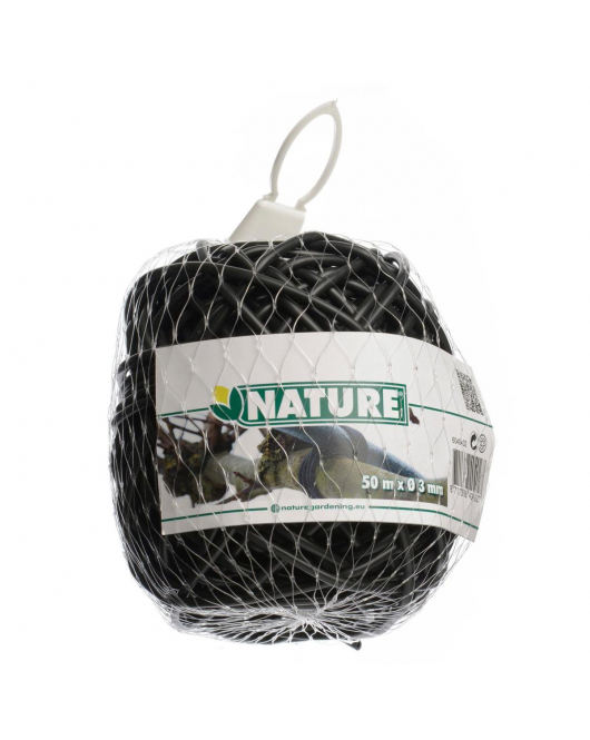 BINDBUIS 3MM 50 METER ZWART