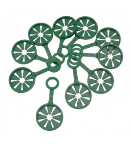 RINGEN PLANTSTOK WIGWAM GROOT 8 MM 10 STS/SET KUNSTSTOF