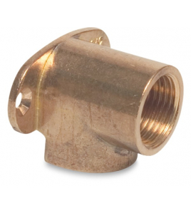 MUURPLAAT MESSING 1/2&quot;