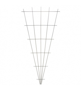 METALEN KLIMREK V-VORM 150X5/75CM GROEN