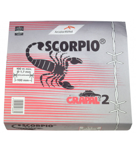 PUNTDRAAD SCORPIO CRAPAL2 500 M VERZINKT