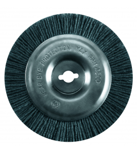 BORSTEL NYLON - 1 STUK - Ø100 MM - GESCHIKT VOOR GE-CC 18 LI SOLO, GC- BORSTEL NYLON - 1 STUK - Ø100 MM - GESCHIKT VOOR GE-CC 18 LI SOLO, GC-