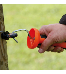 SOFTGRIP POORTGREEP ORANJE CORD/DRAAD RVS (1)