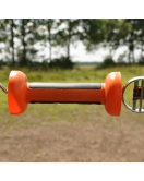 SOFTGRIP POORTGREEP ORANJE LINT RVS (1)