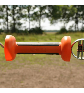 SOFTGRIP POORTGREEP ORANJE LINT RVS (1)