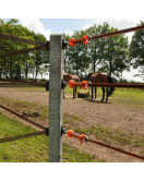 SOFTGRIP POORTGREEP ORANJE LINT RVS (1)