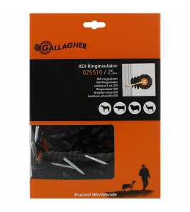 XDI SCHROEF-RINGISOLATOR HOUT (25)