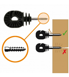 SCHROEF-RINGISOLATOR BS HOUT SUPER (25)