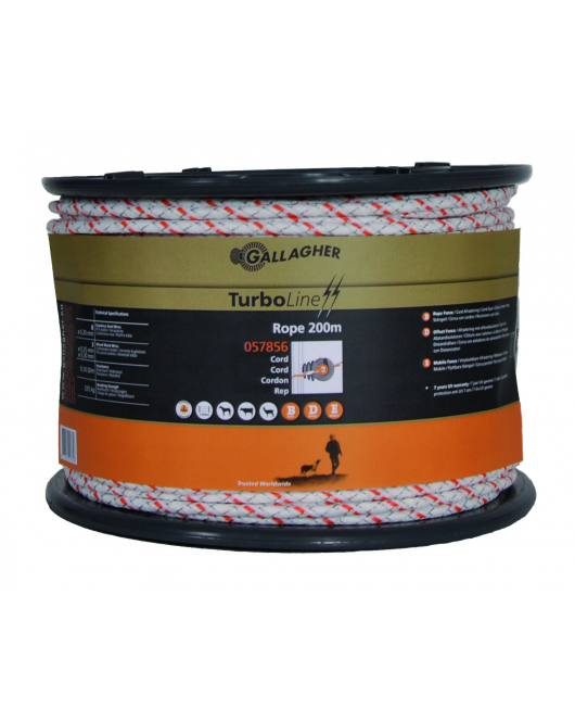 TURBOLINE CORD WIT 200M