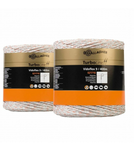 DUOPACK VIDOFLEX 9 TURBOLINE PLUS WIT 2X400M