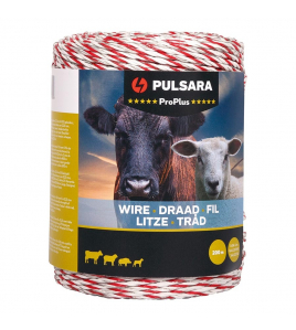 SCHRIKDRAAD PRO PLUS 200 M, WIT