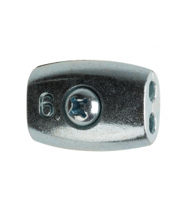 KOORDVERBINDER VERZINKT 4-6MM (10) KOORDVERBINDER VERZINKT 4-6MM (10)
