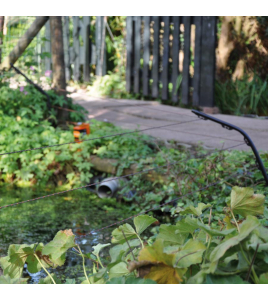 VIJVER/SCHUTTINGPAALTJE GEBOGEN ZWART (5)