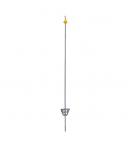 RANTSOENPAAL OVAAL VEERSTAAL MET KRULISOLATOR 25 STUKS