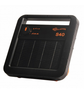 GALLAGHER S40 SOLAR SCHRIKDRAADAPPARAAT INCLUSIEF BATTERIJ (6 V - 10 AH)