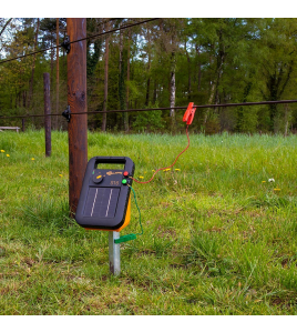 GALLAGHER S16 SOLAR SCHRIKDRAADAPPARAAT INCL. BATTERIJ (6 V - 4 AH)