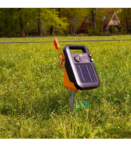 GALLAGHER S16 SOLAR SCHRIKDRAADAPPARAAT INCL. BATTERIJ (6 V - 4 AH)