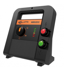 GALLAGHER MBS200 MULTI POWER SCHRIKDRAADAPPARAAT (230V/12V/SOLAR)