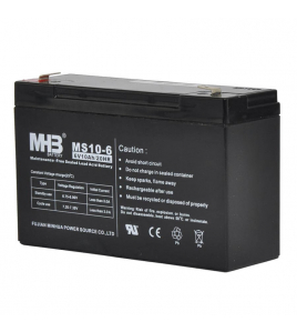 BATTERIJ 6V 10AH VOOR S40/S40LE