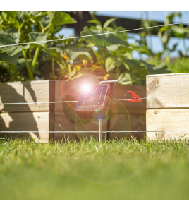 GALLAGHER S6 SOLAR SCHRIKDRAADAPPARAAT INCL. LITHIUM BATTERIJ (3.2 V - 6 AH)