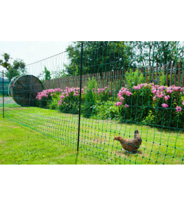 AKO KIPPENNET (ZONDER STROOM) 106CM-25M. DUBBELE PEN -GROEN- AKO KIPPENNET (ZONDER STROOM) 106CM-25M. DUBBELE PEN -GROEN-