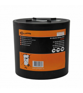 RONDE ALKALINE BATTERIJ 6V/90AH - 180X180X170MM