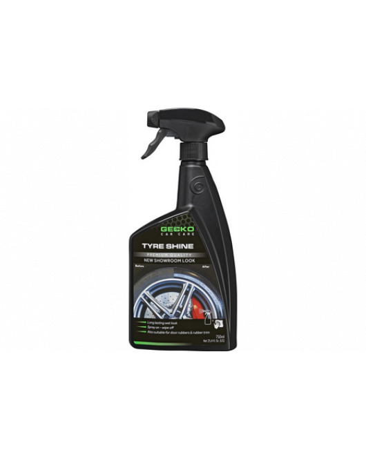 GECKO BANDEN ZWART 750ML