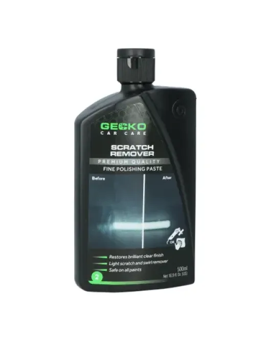 GECKO KRAS VERWIJDERAAR EN FIJN POLIJSTMIDDEL 500ML GECKO KRAS VERWIJDERAAR EN FIJN POLIJSTMIDDEL 500ML