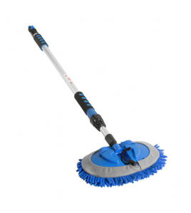 BTC LINE BLUE MICROVEZEL WASBORSTEL 300CM BTC LINE BLUE MICROVEZEL WASBORSTEL 300CM