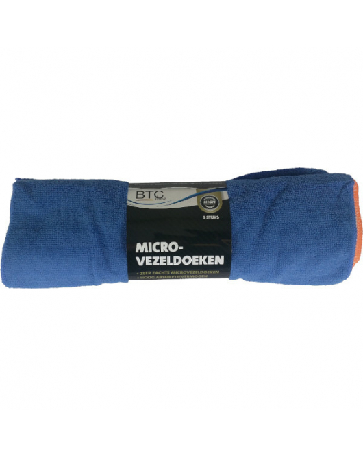 BTC LINE BLUE MICROVEZELDOEK OP ROL 5 STUKS