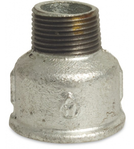 NR. 246 SOKNIPPEL GIETIJZER GEGALVANISEERD 1 1/4" X 3/4" BINNENDRAAD X BUITENDRAAD 25BAR DVGW NR. 246 SOKNIPPEL GIETIJZER GEGALVANISEERD 1 1/4" X 3/4" BINNENDRAAD X BUITENDRAAD 25BAR DVGW