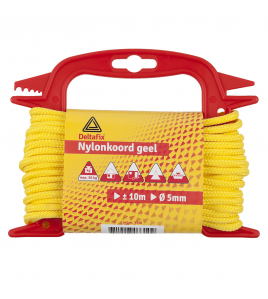 TOUW NYLON BLAUW 10 M X 5 MM