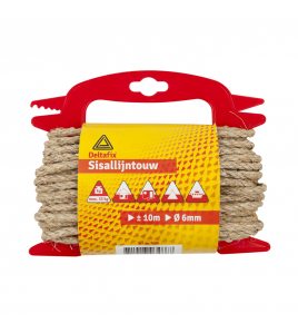 TOUW SISALLIJNTOUW NATUUR 10 M X 10 MM