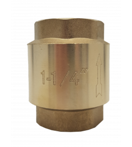 QUES VEERBELASTE TERUGSLAGKLEP 1 1/4'' BI-BI