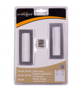 SCHUIFD. ACC. HANDGREEP RECHT (VIERKANT)