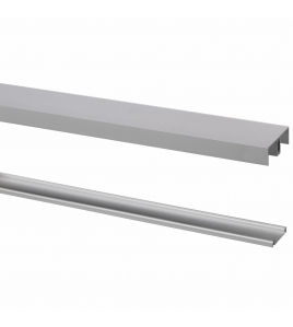 SCHUIFD. RAIL ALUMINIUM 240 CM TYPE R-20