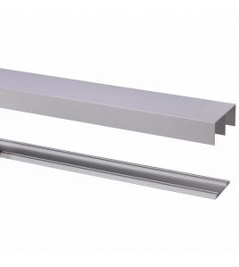SCHUIFD. RAIL ALUMINIUM 240 CM TYPE R-40