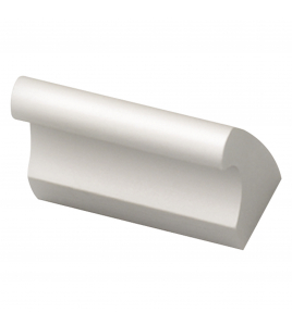 SX MEUBELGREEP GEWELFDE GRIP 16MM ALU SX MEUBELGREEP GEWELFDE GRIP 16MM ALU