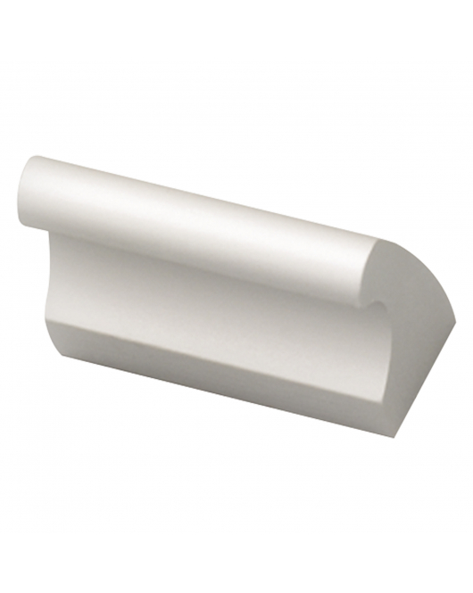 SX MEUBELGREEP GEWELFDE GRIP 16MM ALU