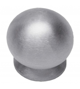 SX KNOP BOLROND ACHTERPLAAT DIA25MM RVS SX KNOP BOLROND ACHTERPLAAT DIA25MM RVS