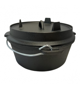 4,5 QT GIETIJZEREN DUTCH OVEN, ZONDER POOTJES 4,5 QT GIETIJZEREN DUTCH OVEN, ZONDER POOTJES