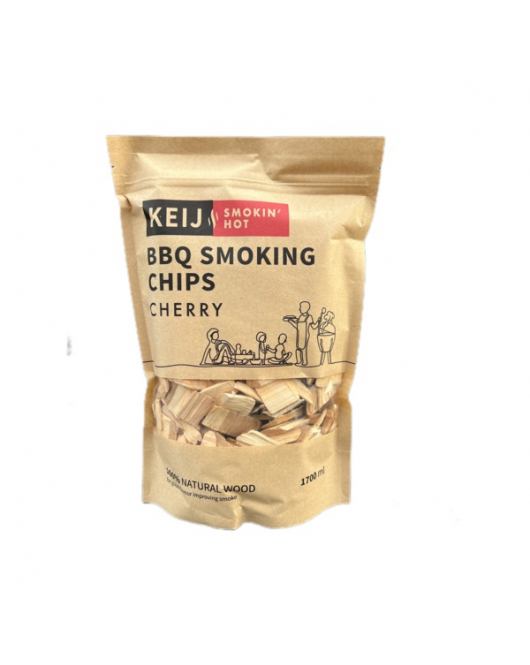 BBQ SMOKING CHIPS CHERRY - 1700 ML