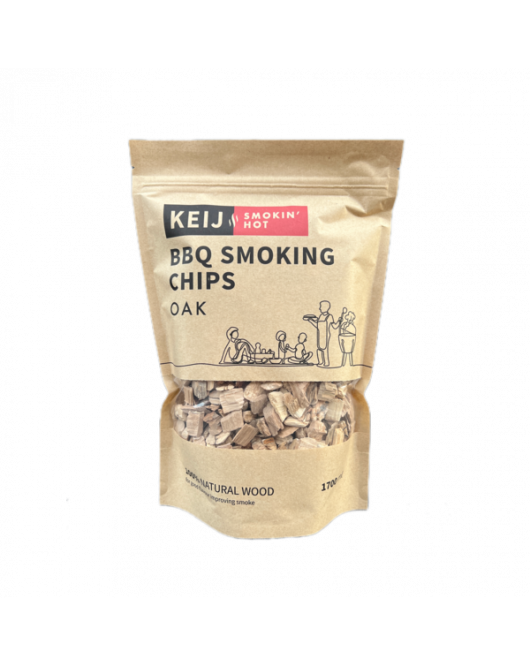 BBQ SMOKING CHIPS OAK - 1700 ML