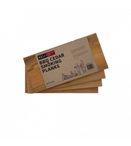 BBQ ROOKHOUT PLANKEN - RED CEDER - 4 STUKS BBQ ROOKHOUT PLANKEN - RED CEDER - 4 STUKS