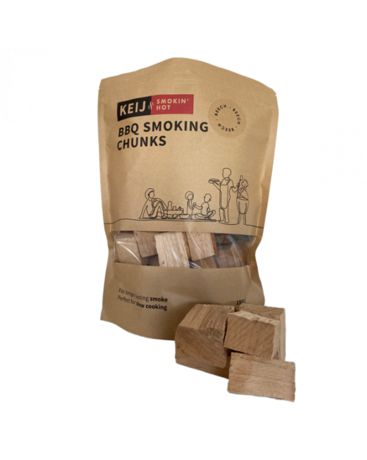 BBQ SMOKING CHUNKS BEECH - 1500 GRAM